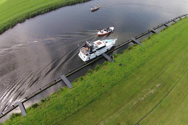 In Friesland und Overijssel fahren