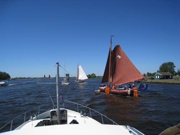 Segeln auf den friesischen Seen