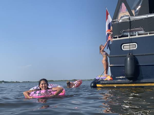 Bootsurlaub mit Kindern auf einer Motoryacht Luna Star